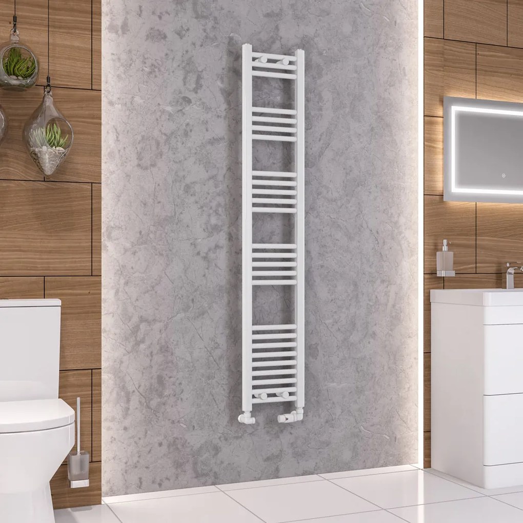 Eastbrook Wendover handdoekradiator 30x160cm 409W wit glans