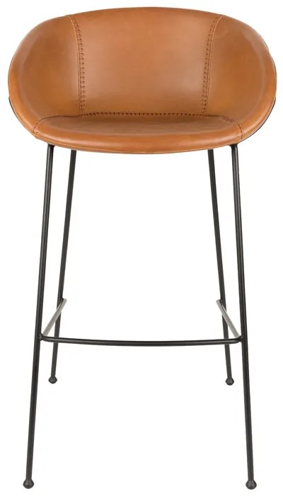 Zuiver Feston Hoge Design Barkruk PU-leer Bruin