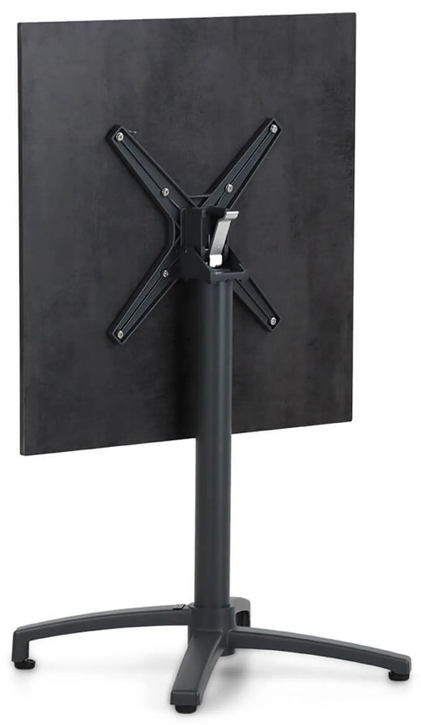 Dining Tuintafel rechthoekig inklapbaar 70 x 70 cm Grijs Marano