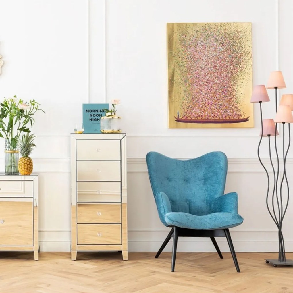 Kare Design Vicky Wilson Fauteuil Blauw