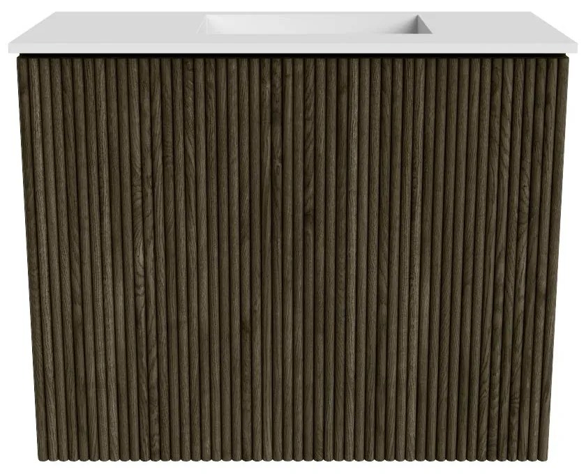 Mondiaz Joya 50cm toiletmeubel shadow met wastafel faye rechts 1 kraangat talc