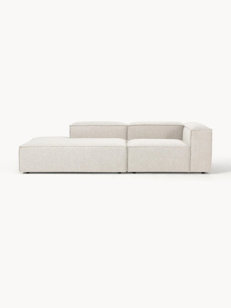 Modulaire chaise longue Lennon van bouclé