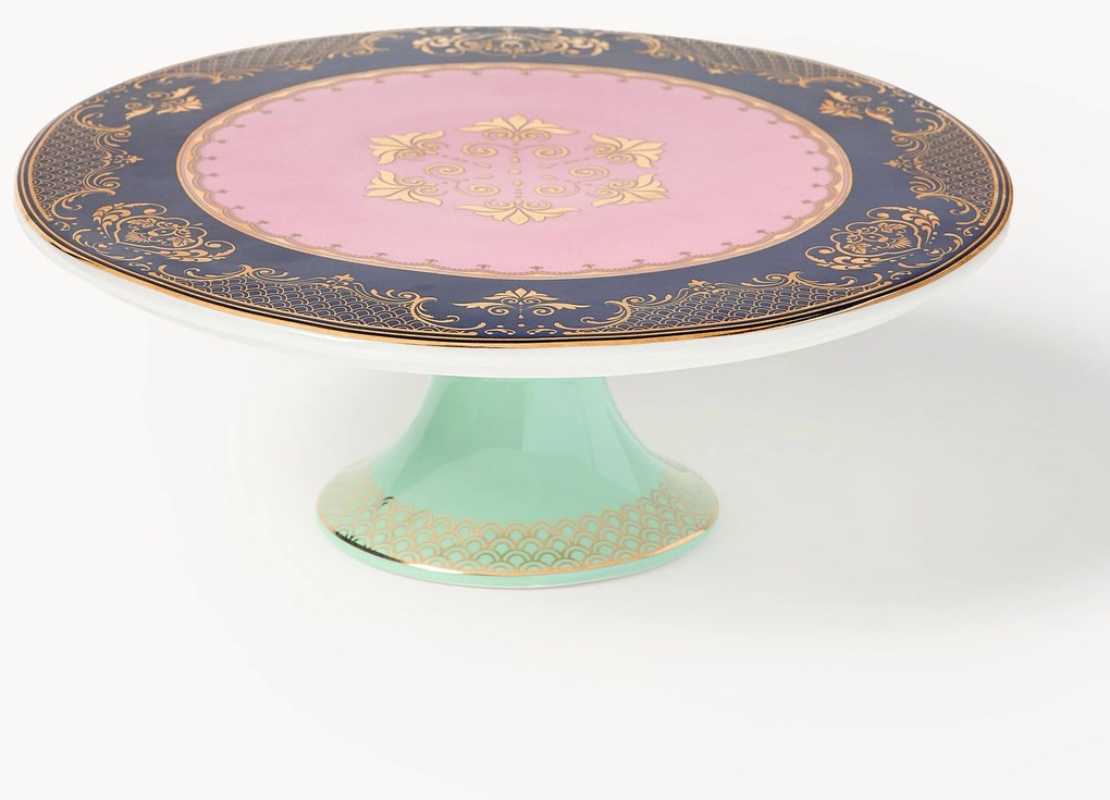 Handgemaakte porseleinen taartplateau Grandpa