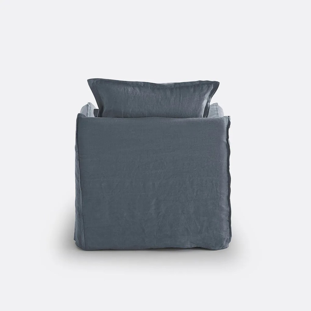 Fauteuilhoes in linnen Odna