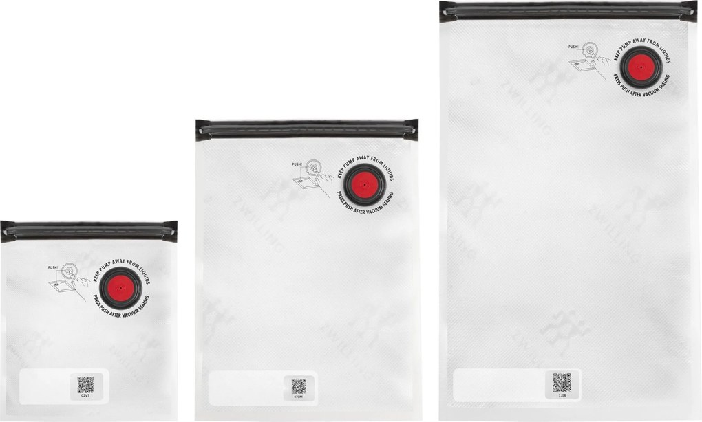 ZWILLING Fresh & Save Vacuümzakkenset, S/M/L / 10-delig - Fresh & Save - ZWILLING