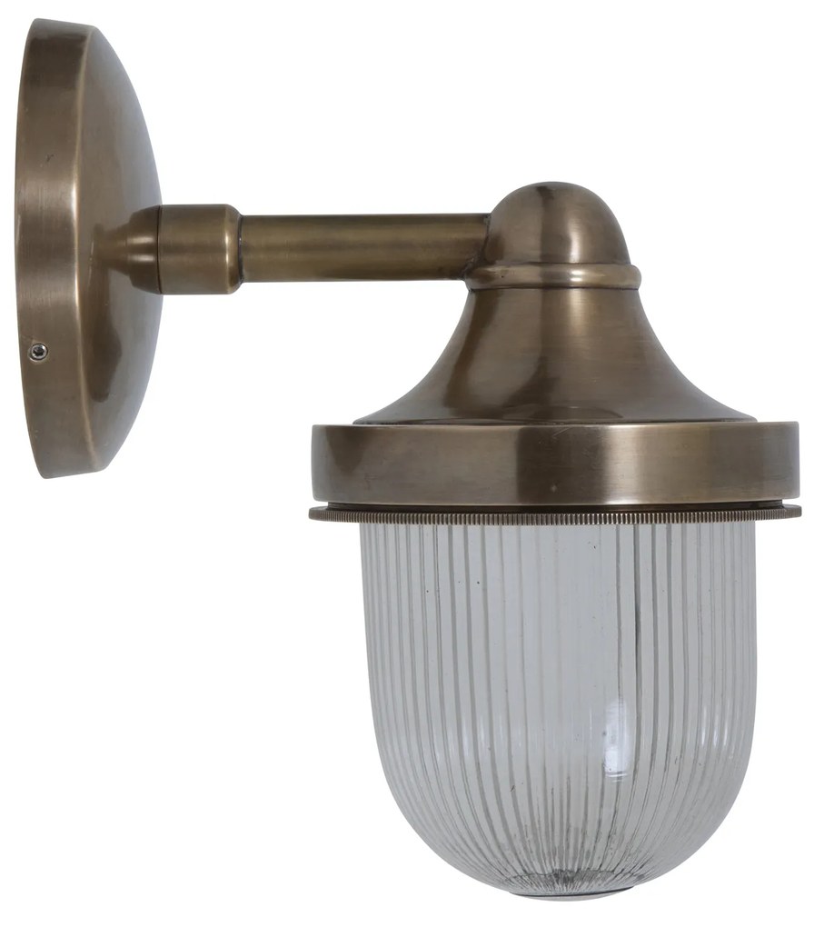 Wandlamp Abby Antiek Messing