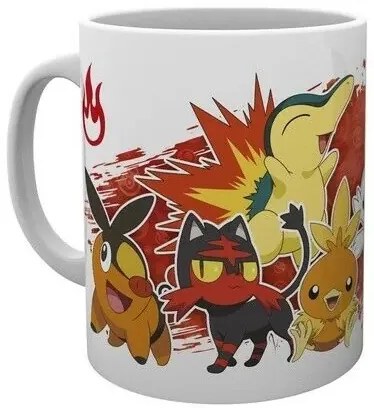 Koffie mok Pokemon - First Partners Fire