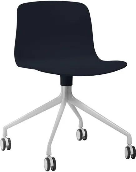 Hay About a Chair AAC14 stoel met zwart onderstel White