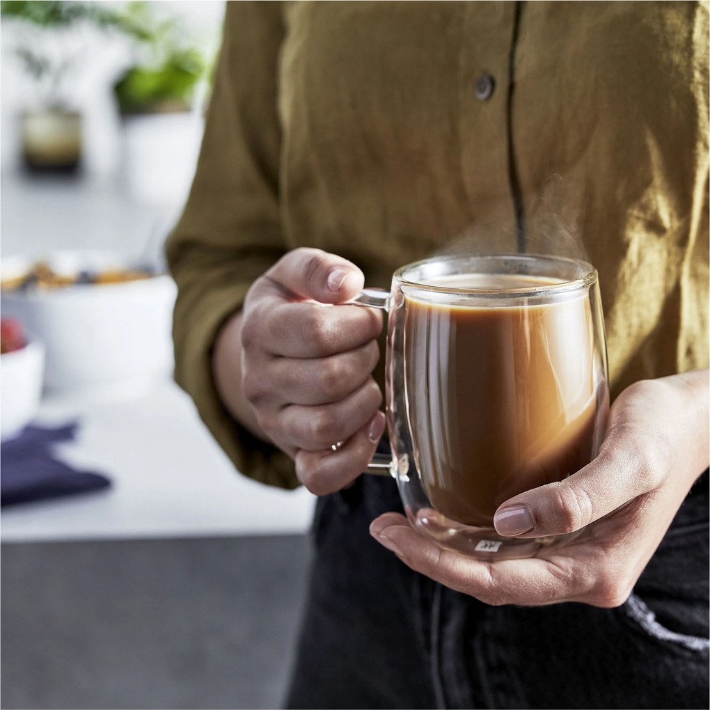 ZWILLING Sorrento Plus Dubbelwandig Koffieglazenset, 2-delig - Sorrento Plus - ZWILLING