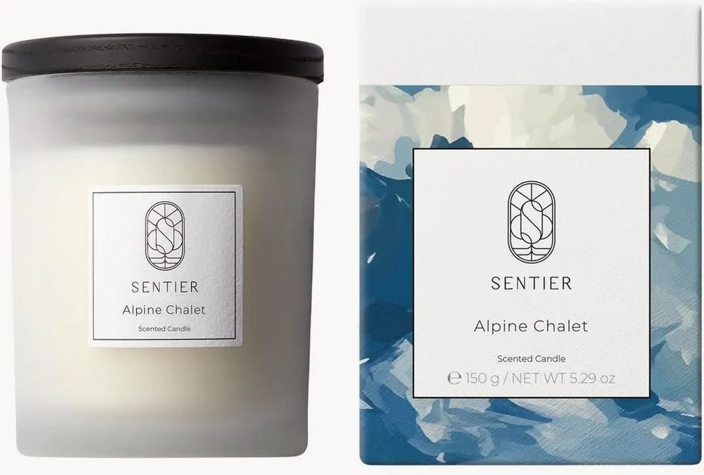 Geurkaars Alpine Chalet (Bergamot)