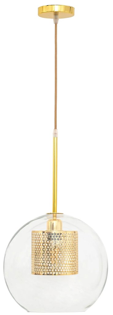 Hanglamp goud loft APP554-1CP 20cm