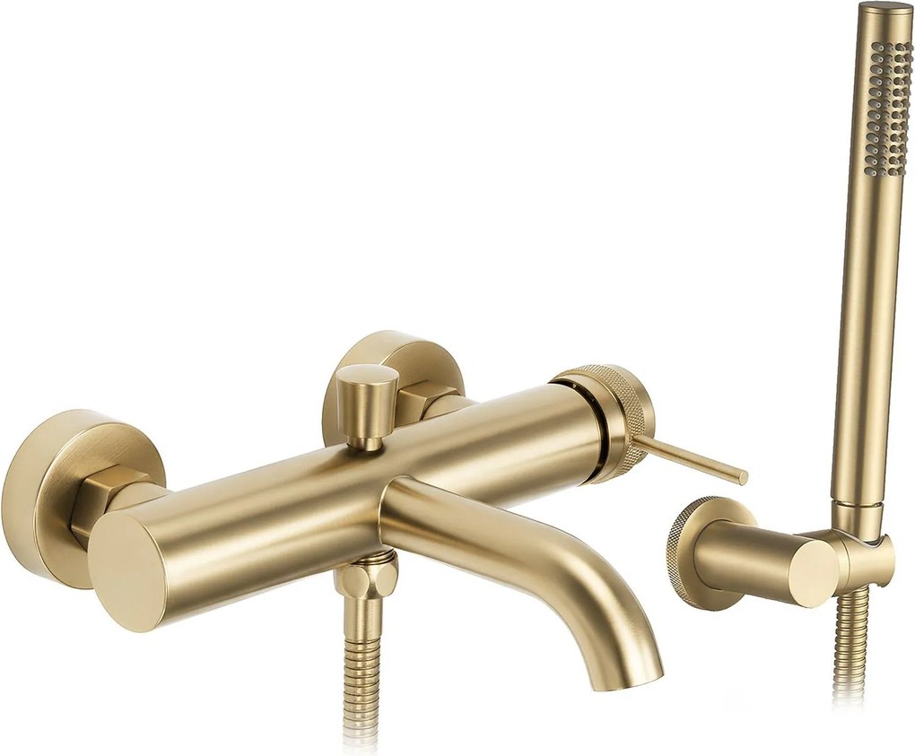 Badmengkraan Rea Lungo Grip Brush Gold