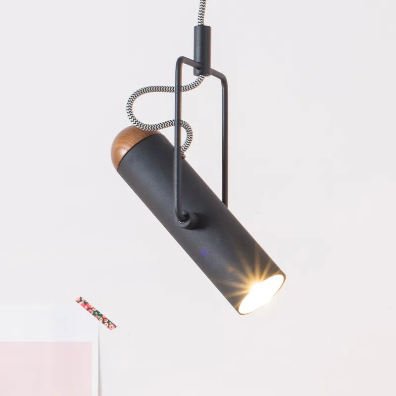 Zuiver Marlon Spot Hangend Zwart Metaal