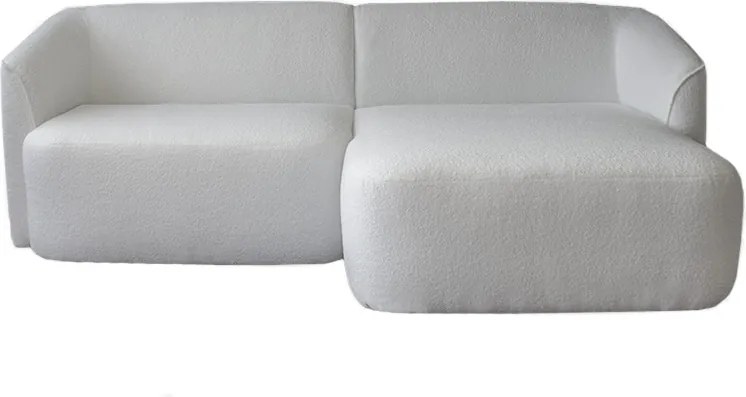 Hoekbank - Evora - rechts - stof now or never off-white 01