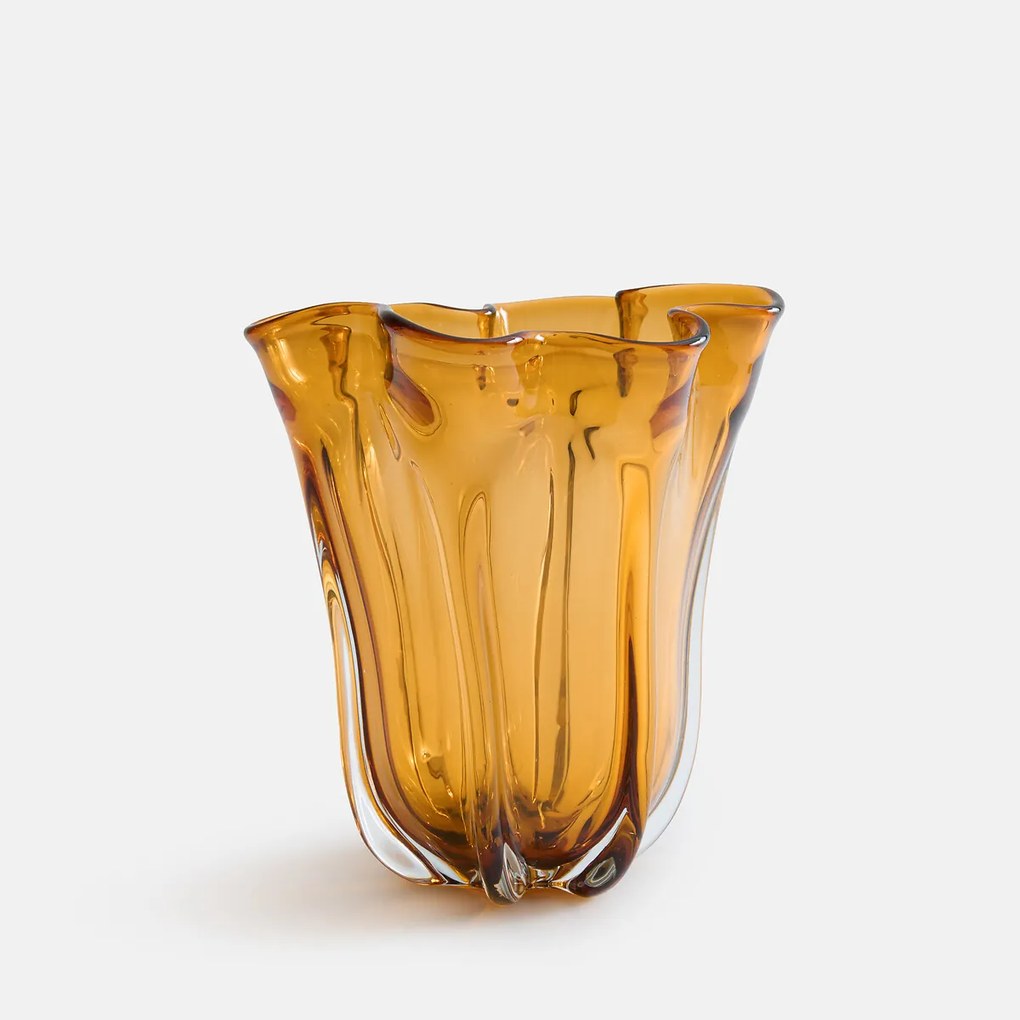 Vaas in glas H25 cm, Oralia