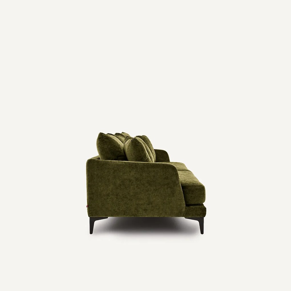 3- of 4-zitsbank in fluweelmix, MODERNISTE, ontwerp Emmanuel Gallina