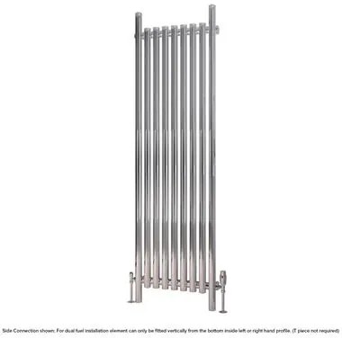 Eastbrook Lambourne horizontale radiator 55x180cm 842W chroom