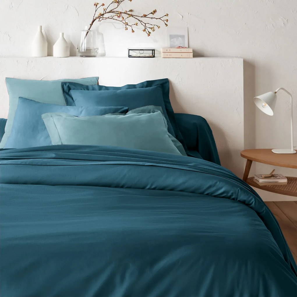 Effen hoeslaken in tergal, omslag 25 cm, Scenario