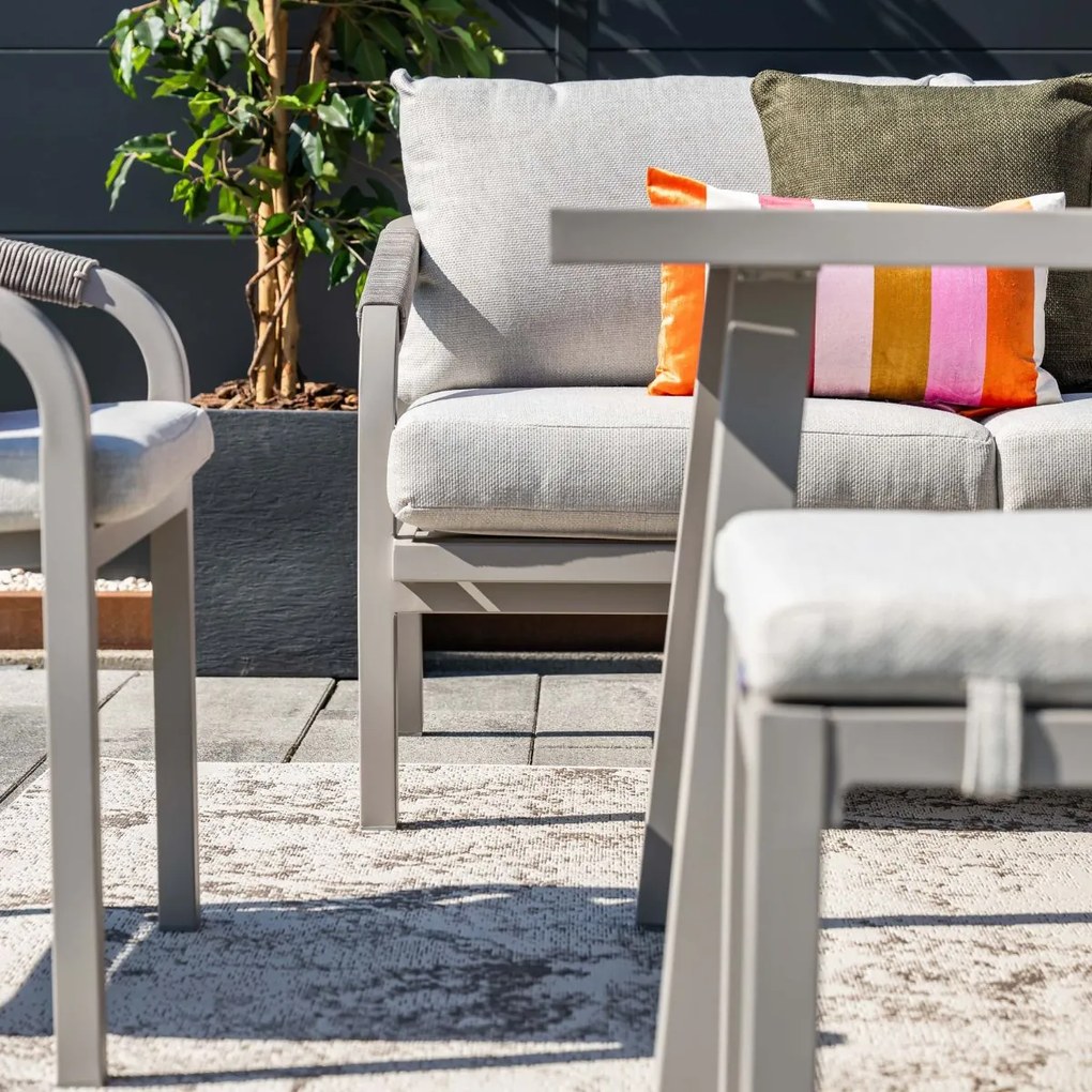 Garden Impressions Tarera lounge dining set 5-delig R - taupe