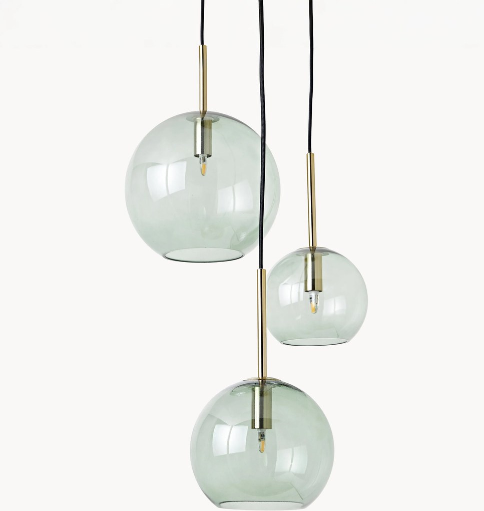 Hanglamp met glazen bollen Cluster Raquel