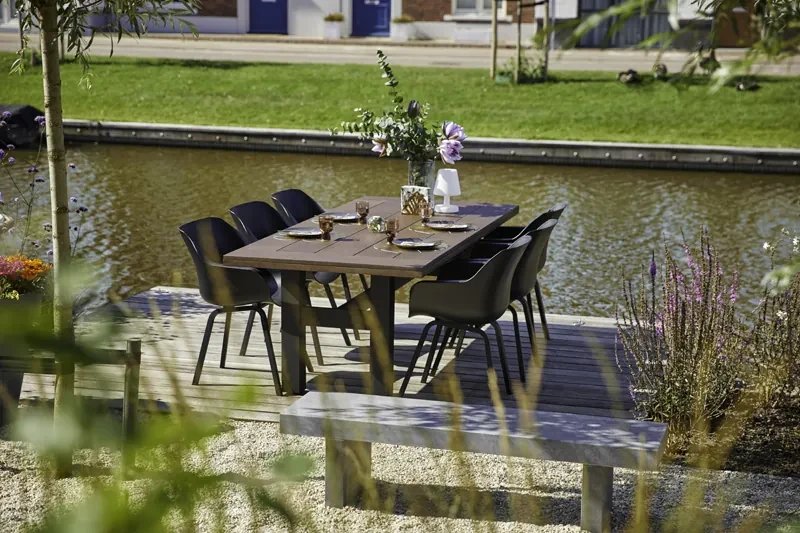 Hartman Sophie Element dining armstoel - Xerix- Alu poot