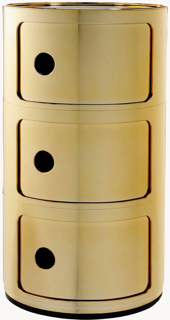 Design container Componibili, 3 modules, H 59 cm