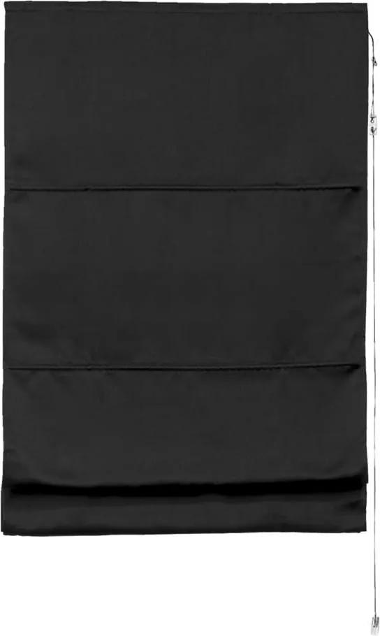 Vouwgordijn verduisterend - zwart - 60x180 cm - Leen Bakker