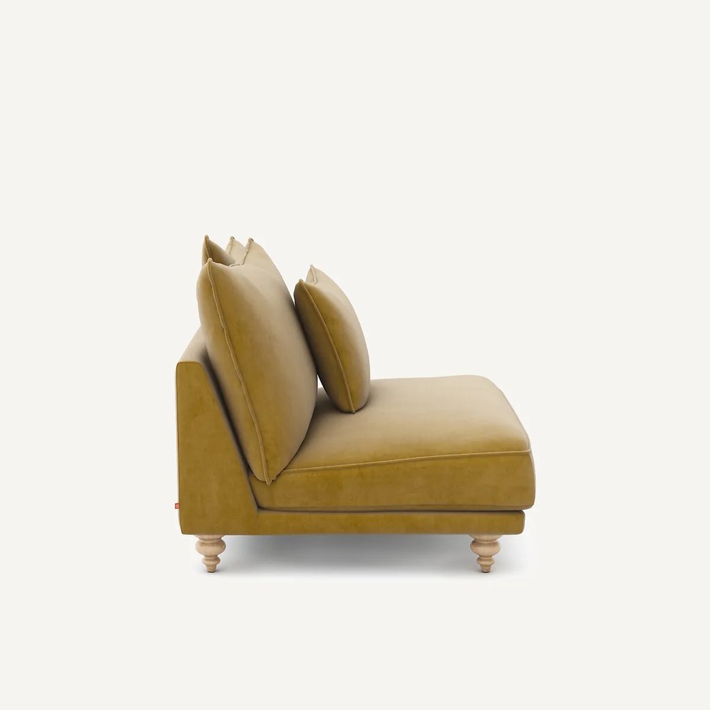 Bank in fluweel, Lazare