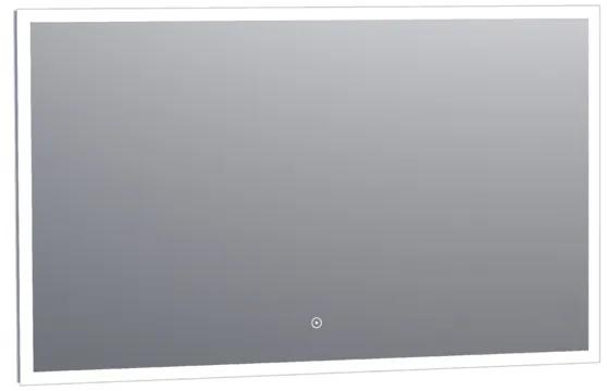 Saniclass Edge spiegel 120x70cm inclusief dimbare LED verlichting met touchscreen schakelaar 3965s