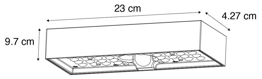 Buiten wandlamp zwart met dimlicht en sensor op solar - Kayo