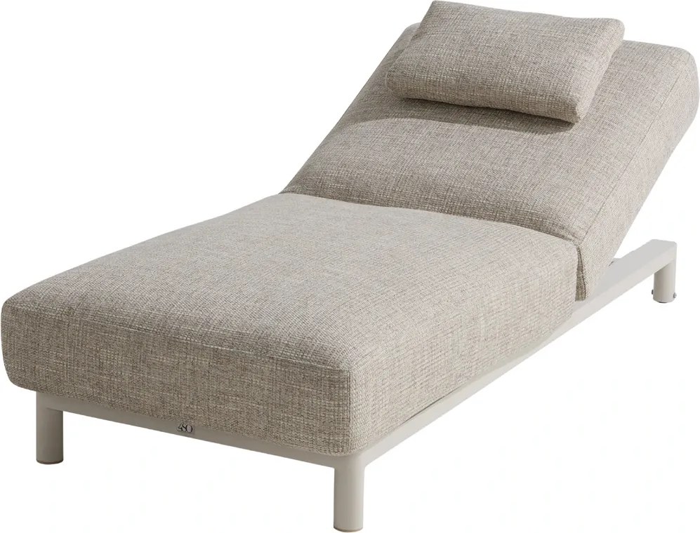 4 Seasons Outdoor Madeira ligbed Linen Ligbed   beige weerbestendig