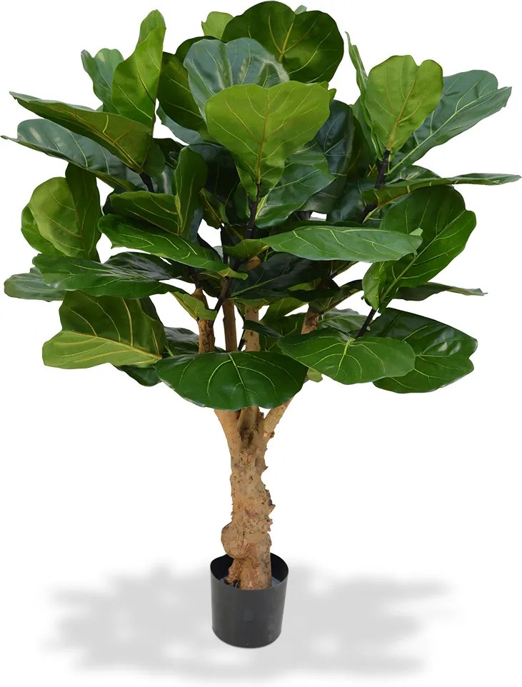 Lyrata Deluxe kunstplant 125 cm op stam