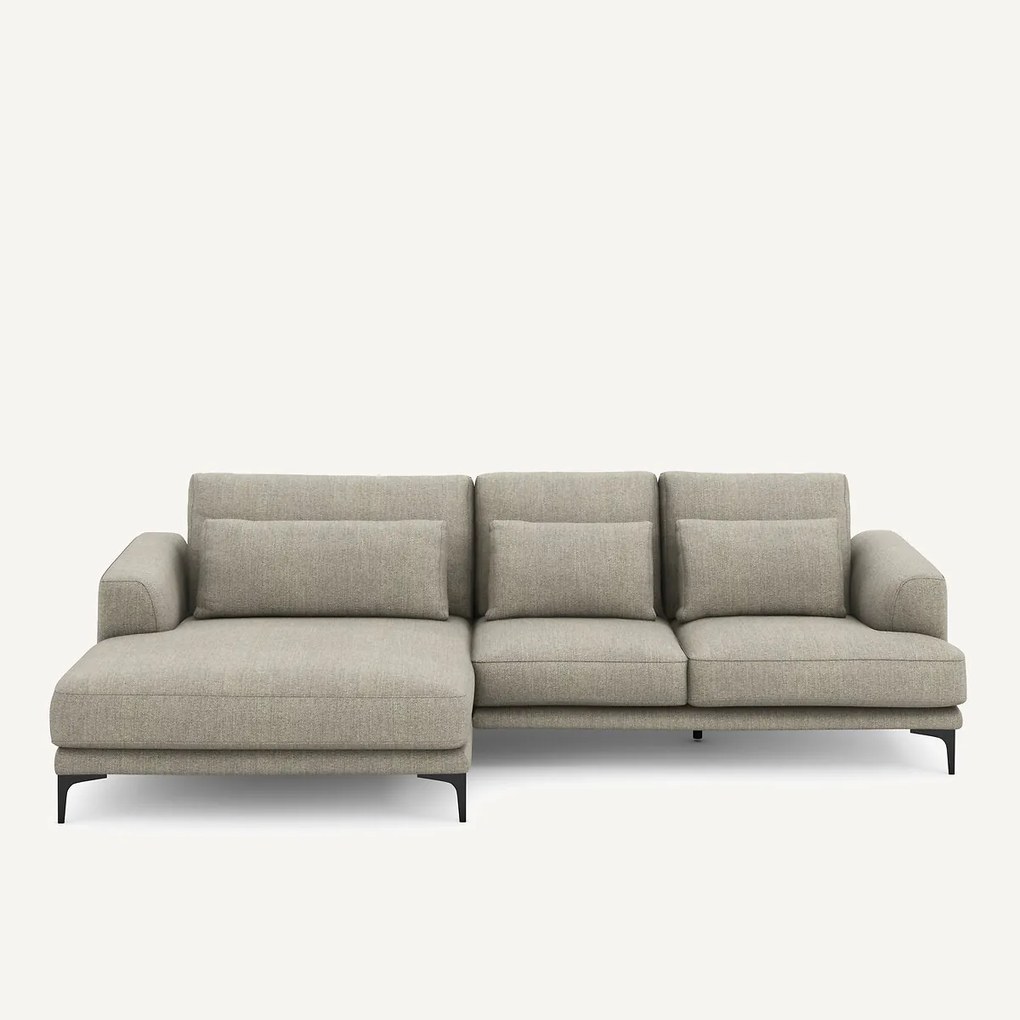 XL hoekbank links in tweed, MARSILE