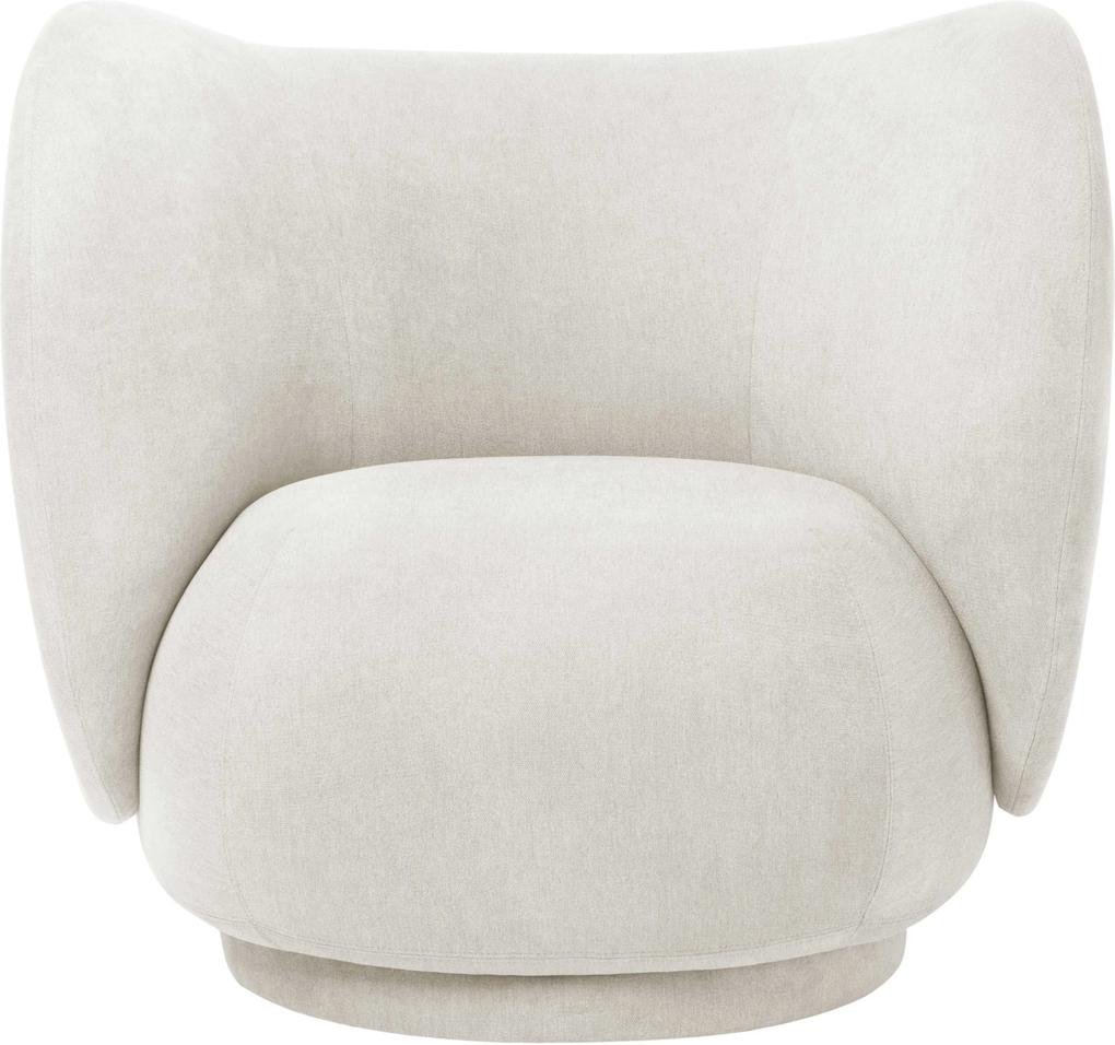Ferm Living Rico Brushed fauteuil off white