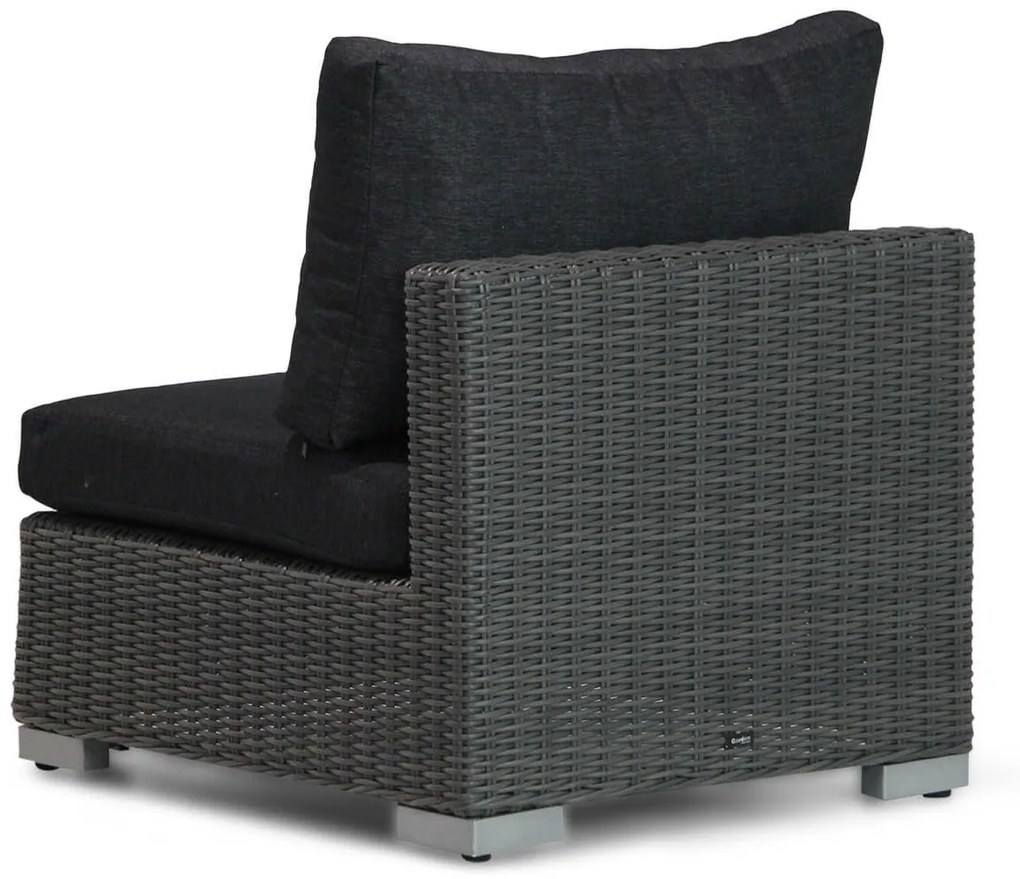 Hoek loungeset 5 personen Wicker Grijs  Garden Collections Cuba