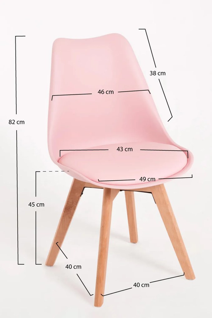 Set 4 Synk Basic Stoelen