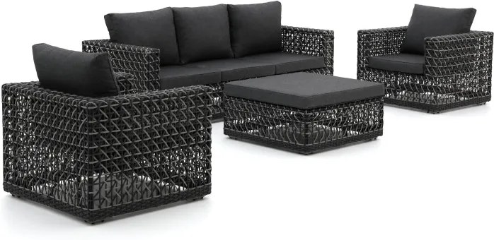 Intenso Carpino stoel-bank loungeset 4-delig - Laagste prijsgarantie!