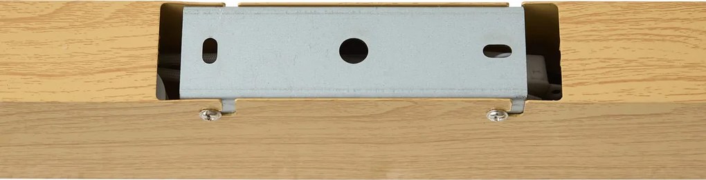 Moderne plafondlamp oker hout incl. LED 3-staps dimbaar 2700-4000K met dipswitch - Keane