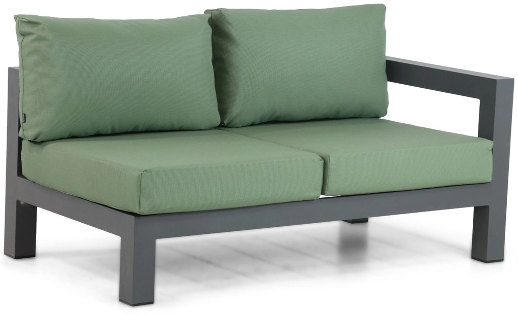 Hoek loungeset 5 personen Aluminium Grijs  Lifestyle Garden Furniture Luca