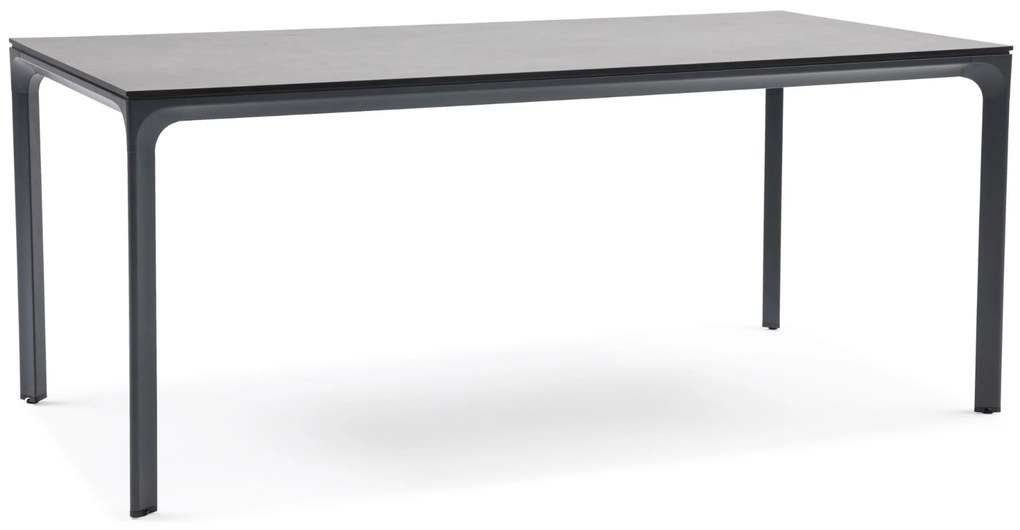 Tuinset 4 personen 180 cm Aluminium/textileen Grijs Hartman Alice/Cesar