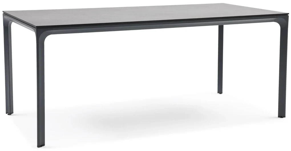 Tuinset 4 personen 180 cm Aluminium/textileen Grijs Lifestyle Garden Furniture Rome/Cesar