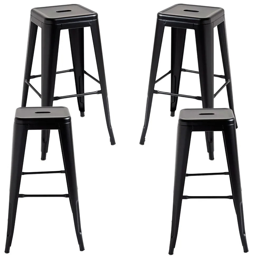 Set 4 hoge Torix krukken