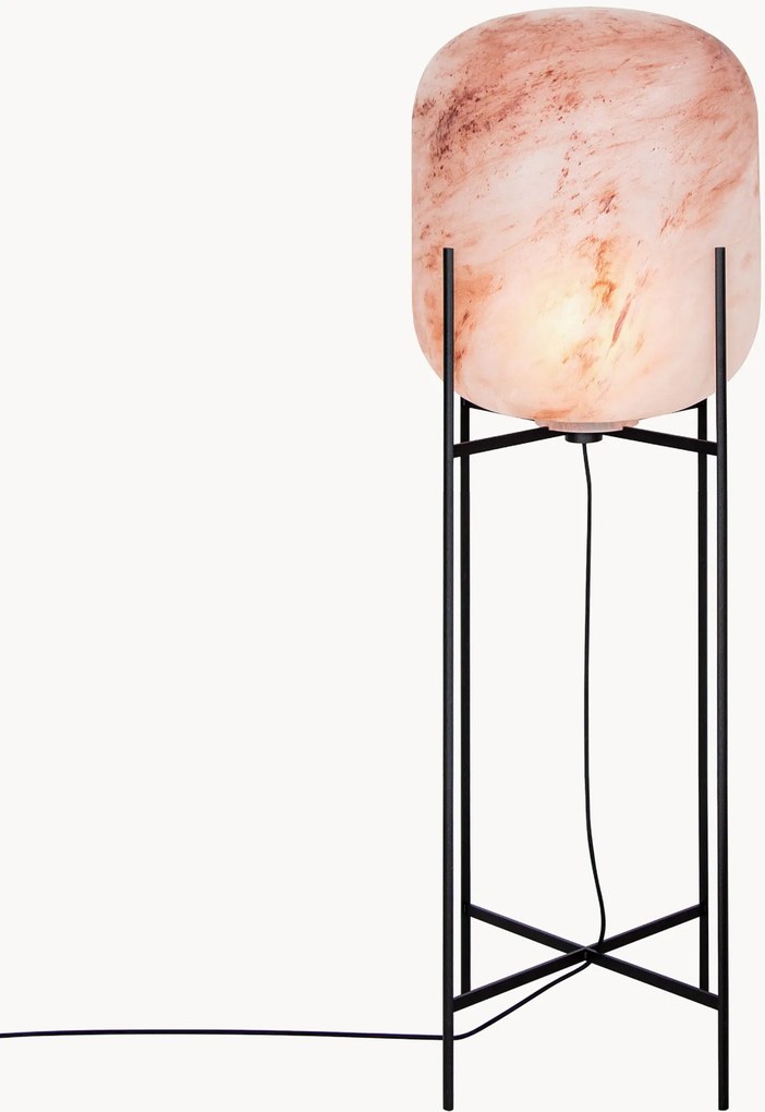 Grote mondgeblazen vloerlamp Oda