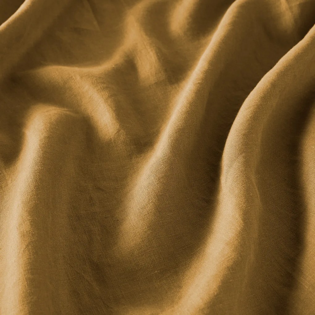 Gordijn in gewassen linnen met oogjes Onega