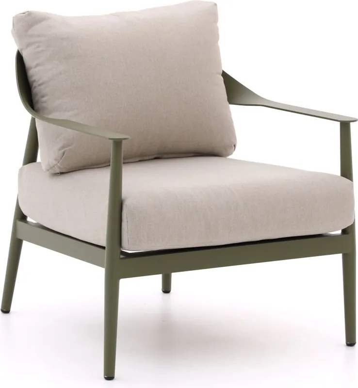 Lounge tuinstoel | Bellagio  Valli | Aluminium | Groen | Kees Smit Tuinmeubelen