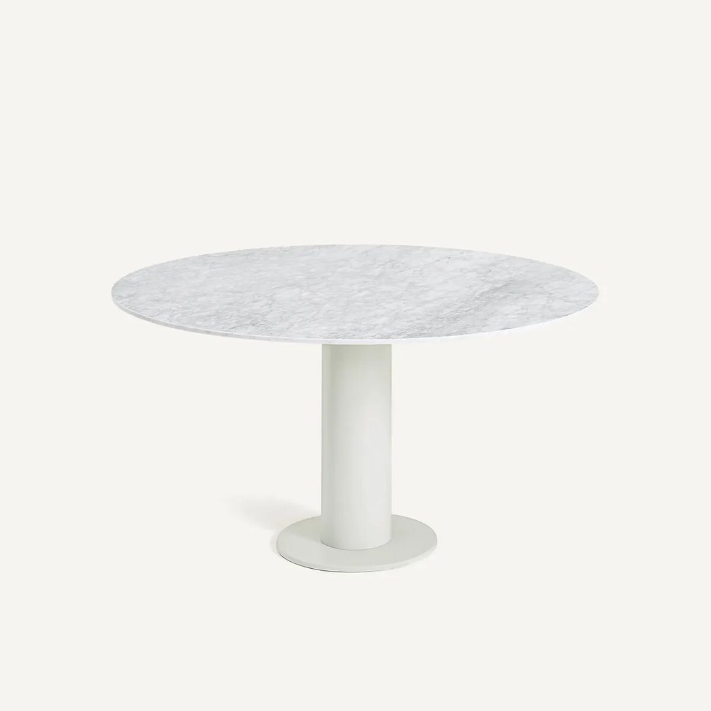 Rond marmeren tafelblad, diameter 137 cm, ROUNDO