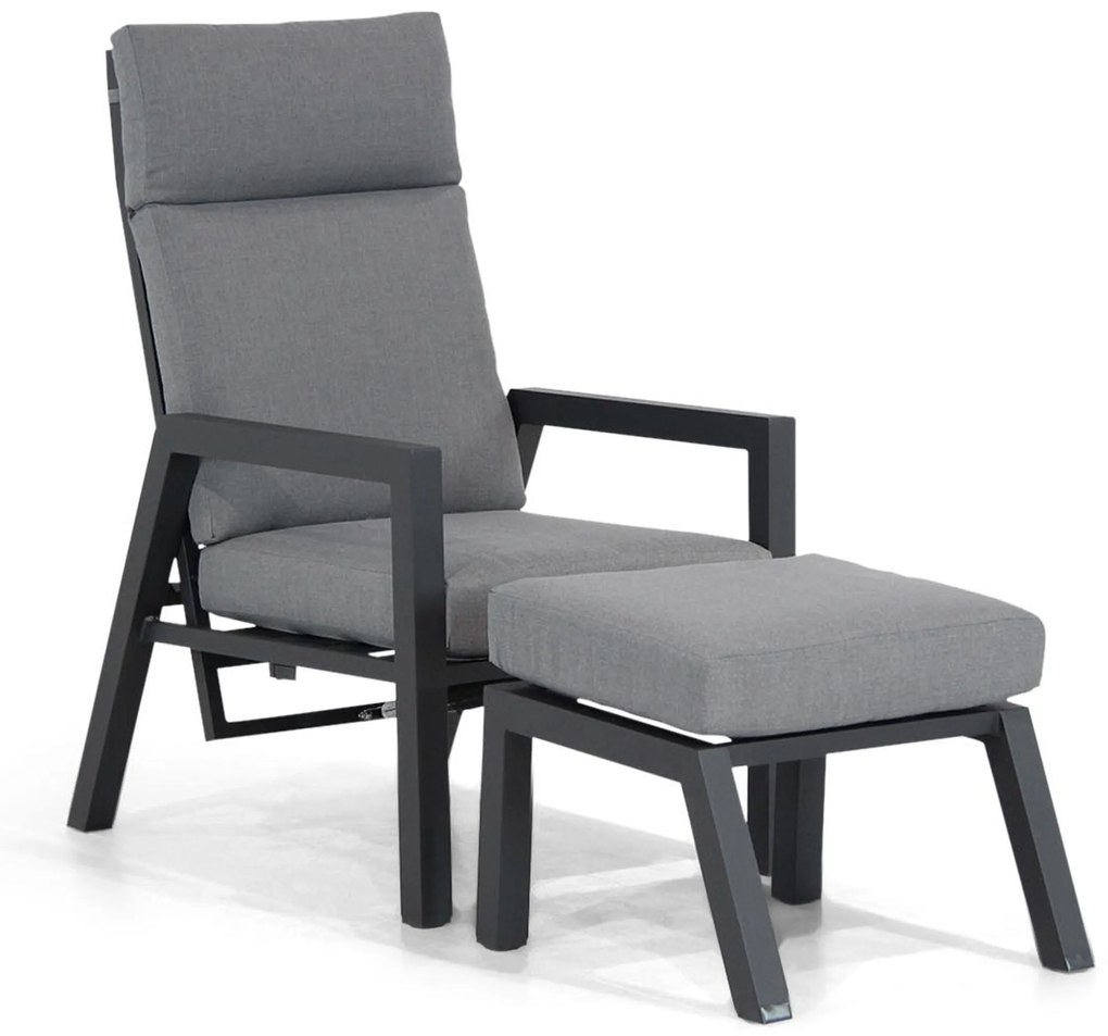 Bistroset 1 persoon Aluminium Grijs Lifestyle Garden Furniture Belmond