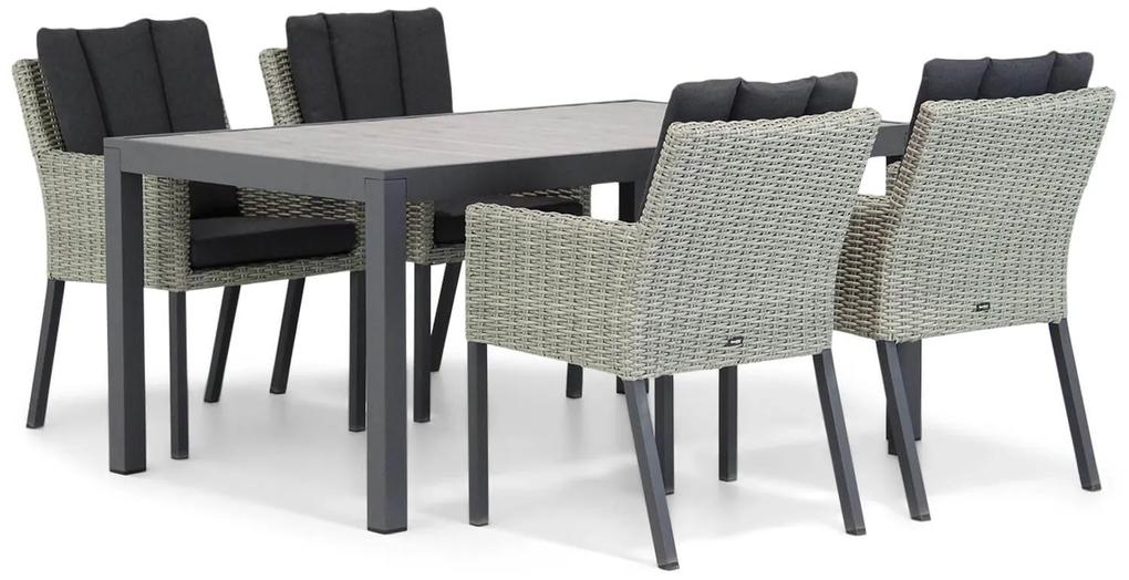 Garden Collections Oxbow/Residence 164 cm dining tuinset 5-delig