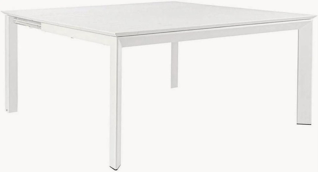 Uitschuifbare tuintafel Konnor, 160-110 x 160 cm