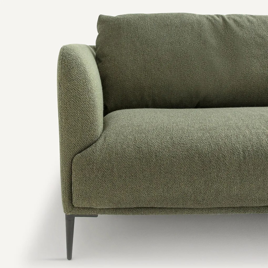 3- of 4-zits bank in gemêleerde stof met bouclé-effect, Oscar ontwerp Emmanuel Gallina